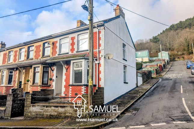 Llwynon Road, Six Bells, Abertillery... 3 bed end of terrace house for sale