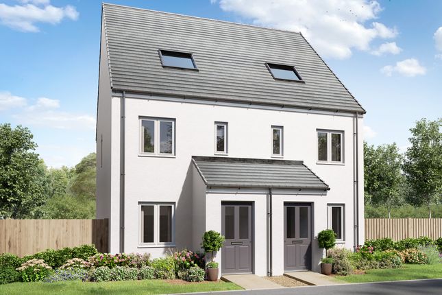 Plot 70, The Braunton at Trehenlis... 3 bed terraced house for sale