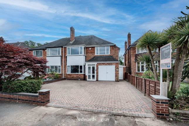 Beechwood Park Road, Solihull, B91 1ER 3 bed semi