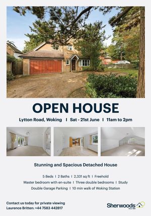 5 bed detached house