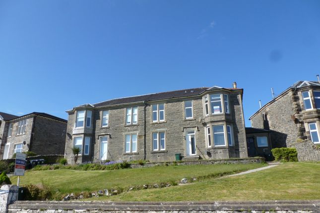 51 Royal Crescent, Dunoon, PA23 7AQ 2 bed flat for sale
