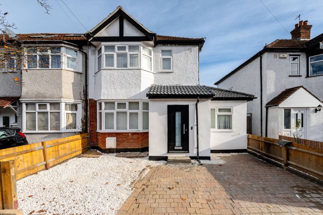 Byron Avenue, Motspur Park, New... 4 bed end of terrace house for sale