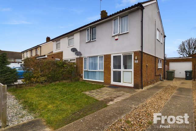 Conway Drive, Ashford, Surrey, TW15 3 bed semi