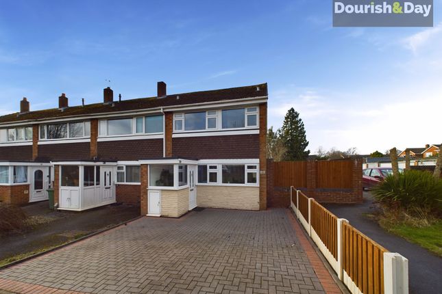 Barlaston Close, Stafford ST16 3 bed end of terrace house for sale