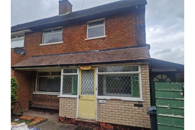 2 bed end terrace house