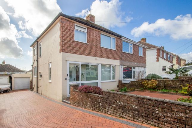 St. Margarets Road, Plymouth PL7 3 bed semi