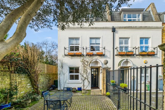 Fielding Mews, Barnes, London 4 bed end of terrace house for sale