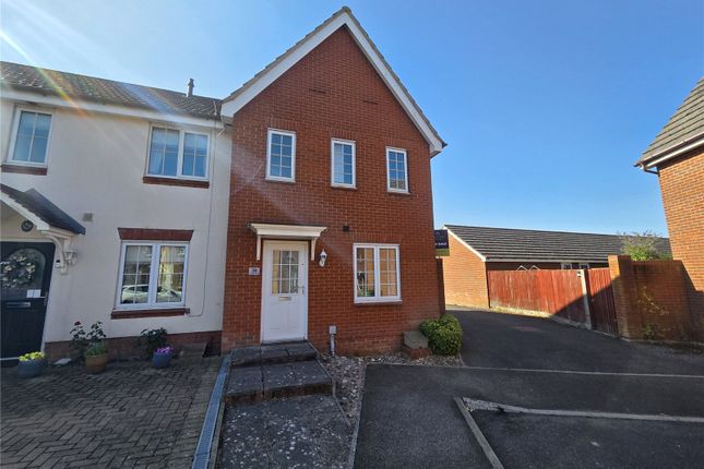 Kingfisher Road, Attleborough... 3 bed end of terrace house for sale