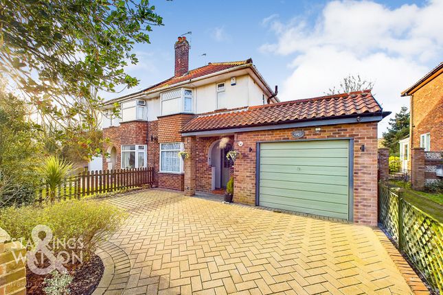 Three Mile Lane, Costessey, Norwich 3 bed semi