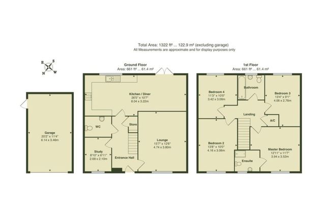 4 bed detached house
