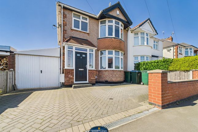 William Bristow Road, Coventry CV3 3 bed semi