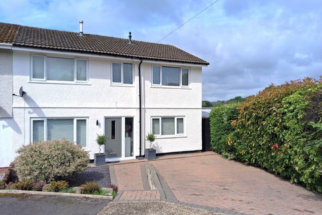 Lon Yr Ysgol, Rhos, Pontardawe, Swansea. 3 bed semi