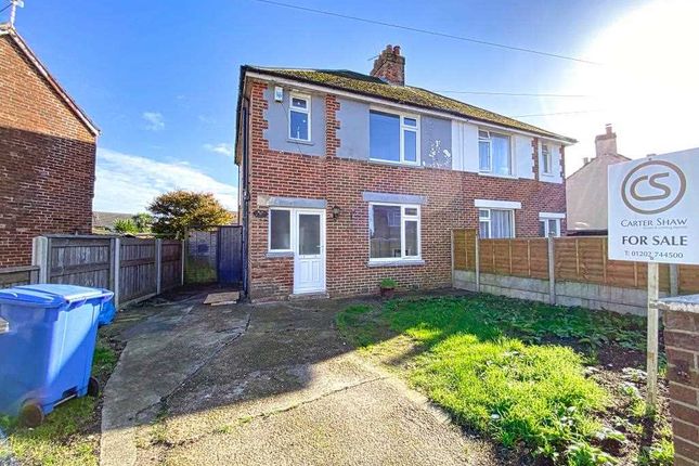 Parkstone, Poole BH12 3 bed semi