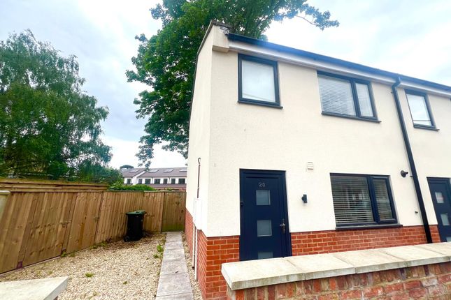 2 bed end terrace house