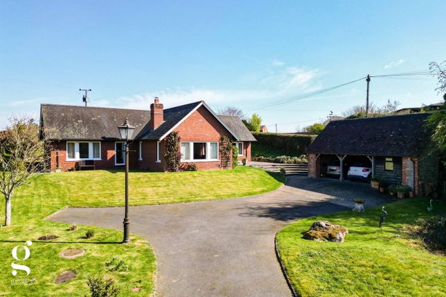 Ocle Pychard, Herefordshire 3 bed detached bungalow for sale