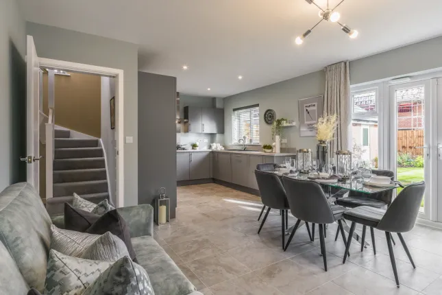Plot 119, The Locke at Bloor Homes at... 4 bed detached house for sale