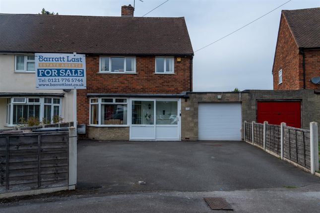 Maple Grove, Birmingham B37 3 bed semi