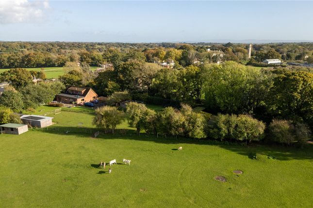 Linnies Lane, Sway, Lymington... 4 bed equestrian property for sale