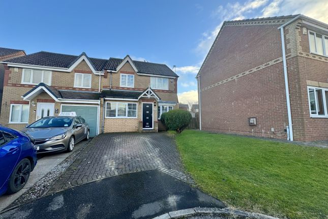 Liddle Close, Peterlee, County... 3 bed semi