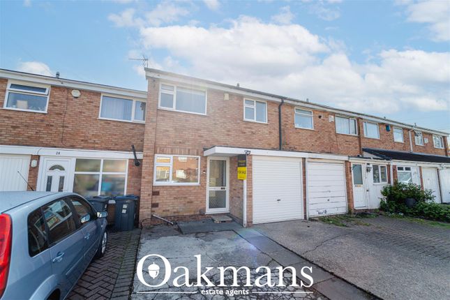 Overbury Close, Birmingham B31 3 bed terraced house for sale
