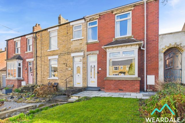 North View, Crook DL15 3 bed end of terrace house for sale