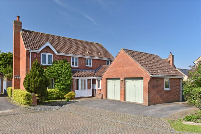Longs Field, North Curry, Taunton, TA3 4 bed detached house for sale