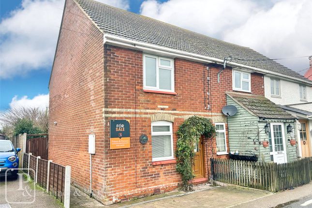 Clacton Road, Little Oakley, Harwich... 2 bed end of terrace house for sale