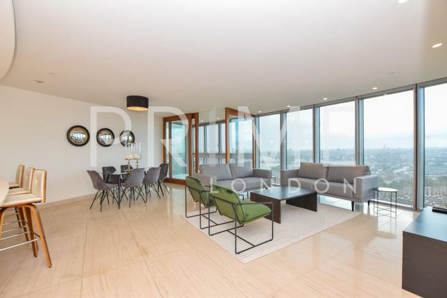 The Tower, One St George Wharf, Vauxhall 3 bed apartment for sale