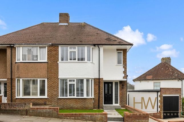 Poplar Avenue, Hove, West Sussex, BN3... 3 bed semi