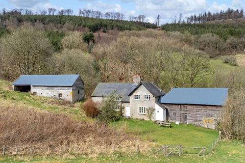 1 & 2 Cwmygerwyn, Bleddfa, Knighton 5 bed property with land for sale