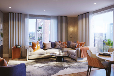 Oval Village, Gasholder Place, SE11 2 bed apartment for sale