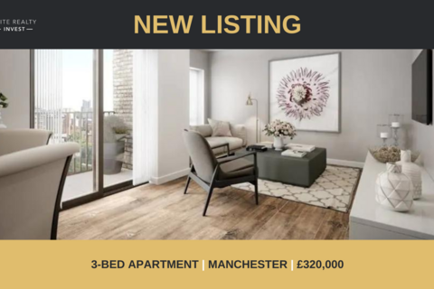 Worrall Street, Manchester M5 3 bed apartment for sale