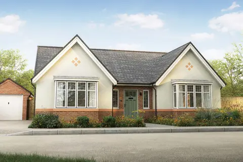 Plot 76, The Booker at Priors Meadow... 3 bed bungalow for sale