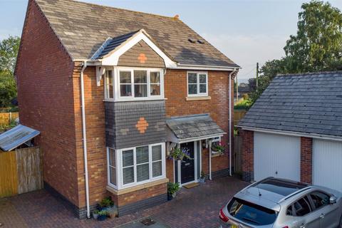 Y Clawdd, Four Crosses, Llanymynech... 4 bed detached house for sale