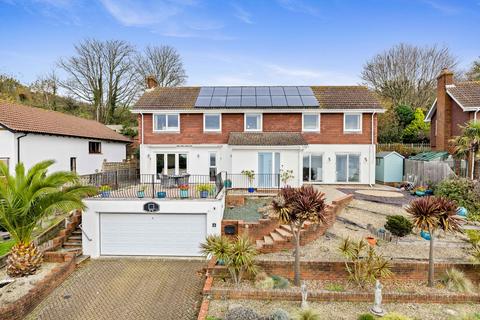 Upper Corniche, Sandgate, Folkestone... 4 bed detached house for sale