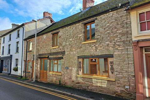 High Street, Talgarth, Brecon, Powys. 2 bed terraced house for sale