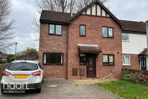 25 Wyefield Court, Monmouth NP25 5TN 3 bed end of terrace house for sale