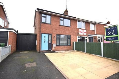 Elm Drive, Market Drayton, Shropshire 3 bed semi