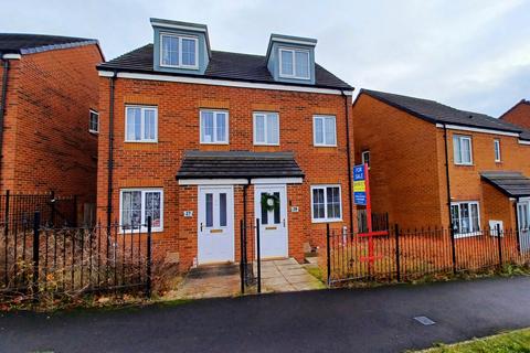 Ivatt Walk, Shildon, County Durham, DL4 3 bed townhouse for sale