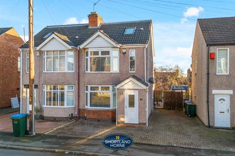 Oakfield Road, Coventry CV6 3 bed semi