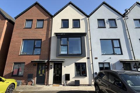Lon Y Rheilffordd, Barry, South... 4 bed terraced house for sale