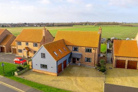 Roman Bank, Leverington, Wisbech... 4 bed detached house for sale