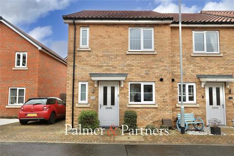 The Circle, Great Blakenham, Ipswich... 2 bed end of terrace house for sale