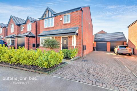 Charles Barnett Road, Sandbach 3 bed detached house for sale