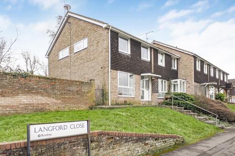 Langford Close, Emmer Green, Reading 3 bed end of terrace house for sale