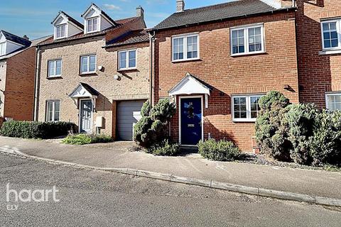 The Furrow, Littleport 3 bed terraced house for sale