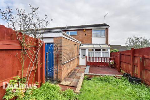 Coed Edeyrn, Cardiff 3 bed end of terrace house for sale
