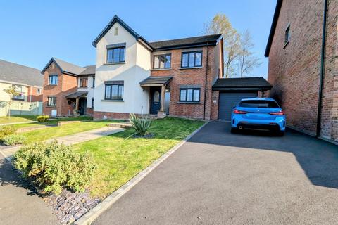 Lon Ty Cwm, Carmarthen, Carmarthenshire. 4 bed detached house for sale