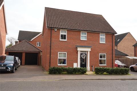 Harvester Lane, Beck Row, Bury St.... 4 bed detached house for sale