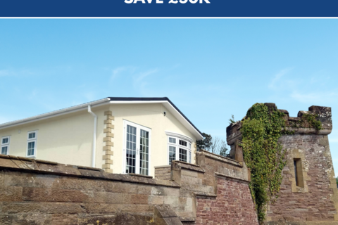 Bromyard Herefordshire 2 bed park home for sale